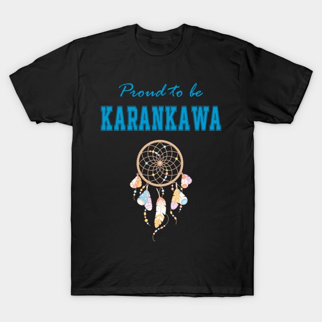 Native American Karankawa Dreamcatcher 50 T-Shirt by Jeremy Allan Robinson